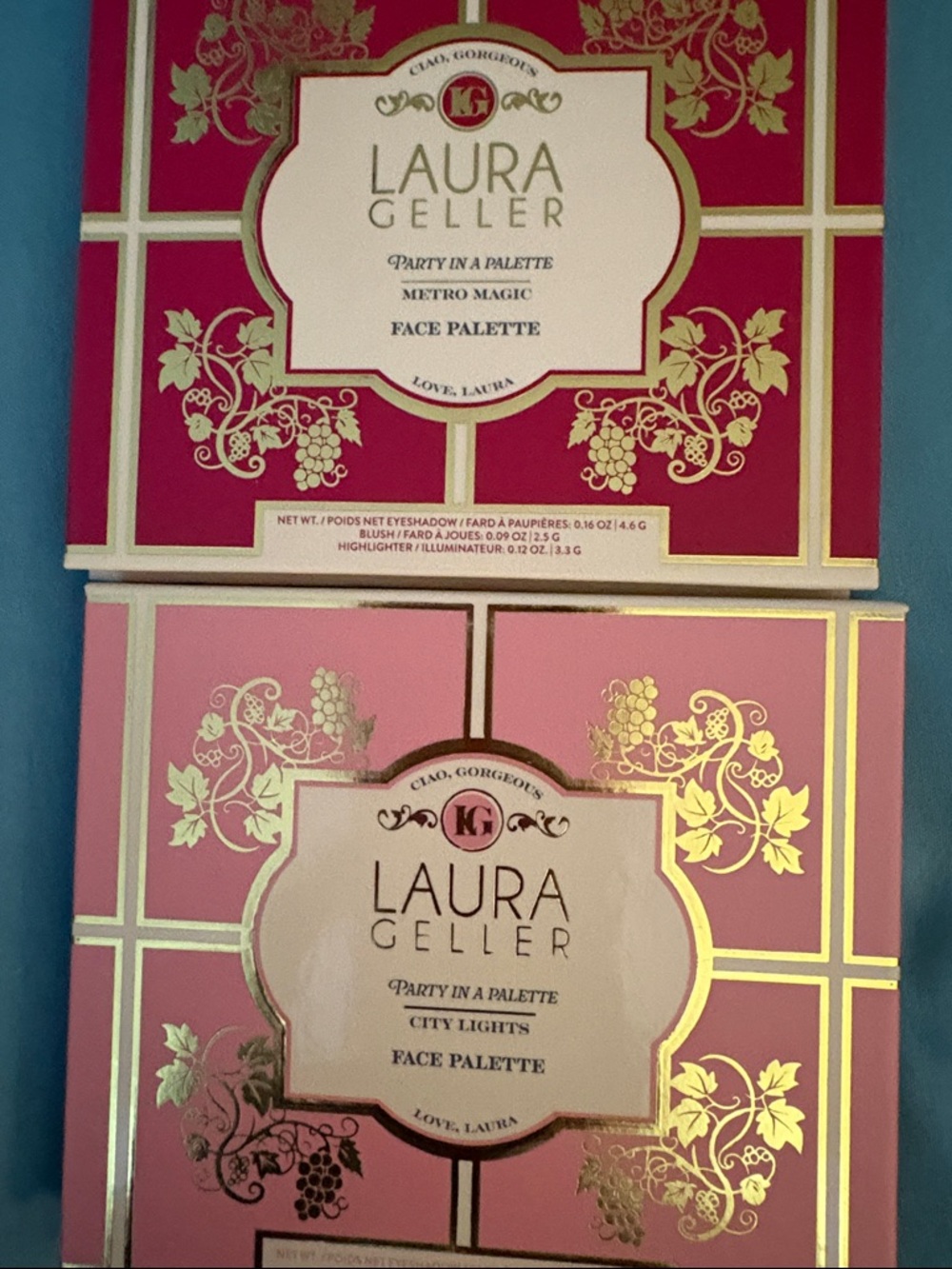 Laura Geller's face palette